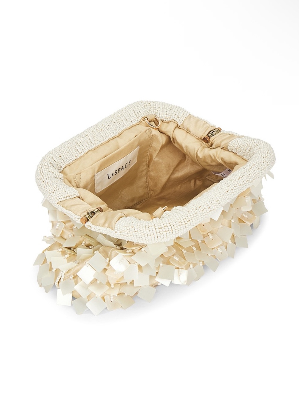 l*space Vienna Clutch in Cream - Picture 2 of 7